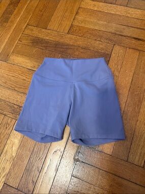 Women’s Nike One High-Waist Athletic Shorts in Lavender